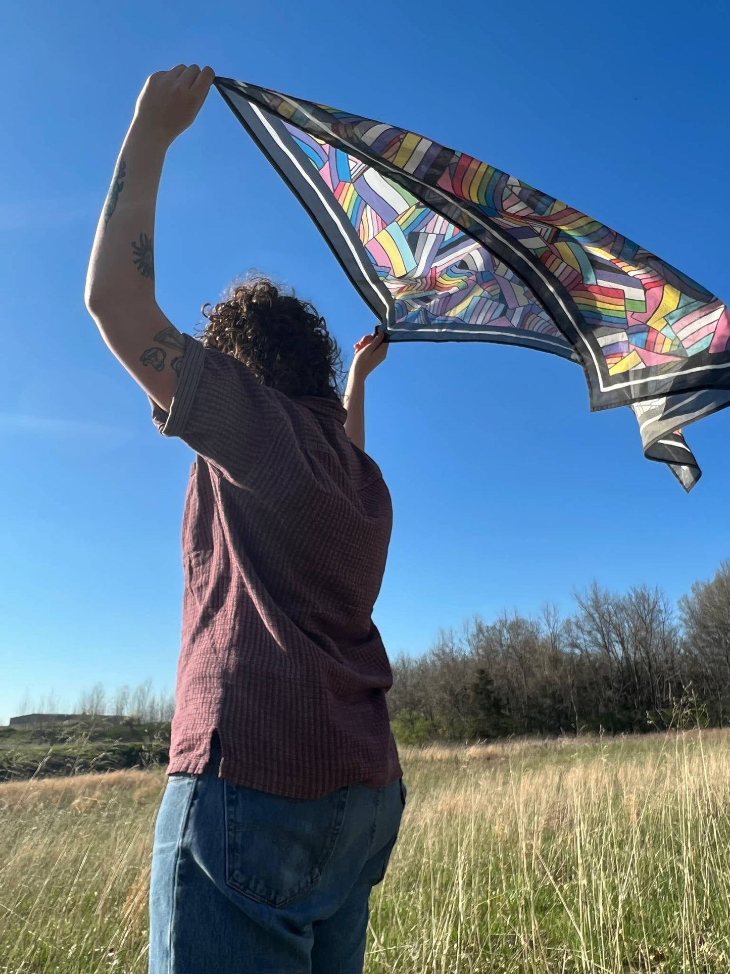 34" Wild Rag Pride Bandana