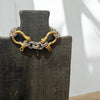 Brass Shackle Bracelet