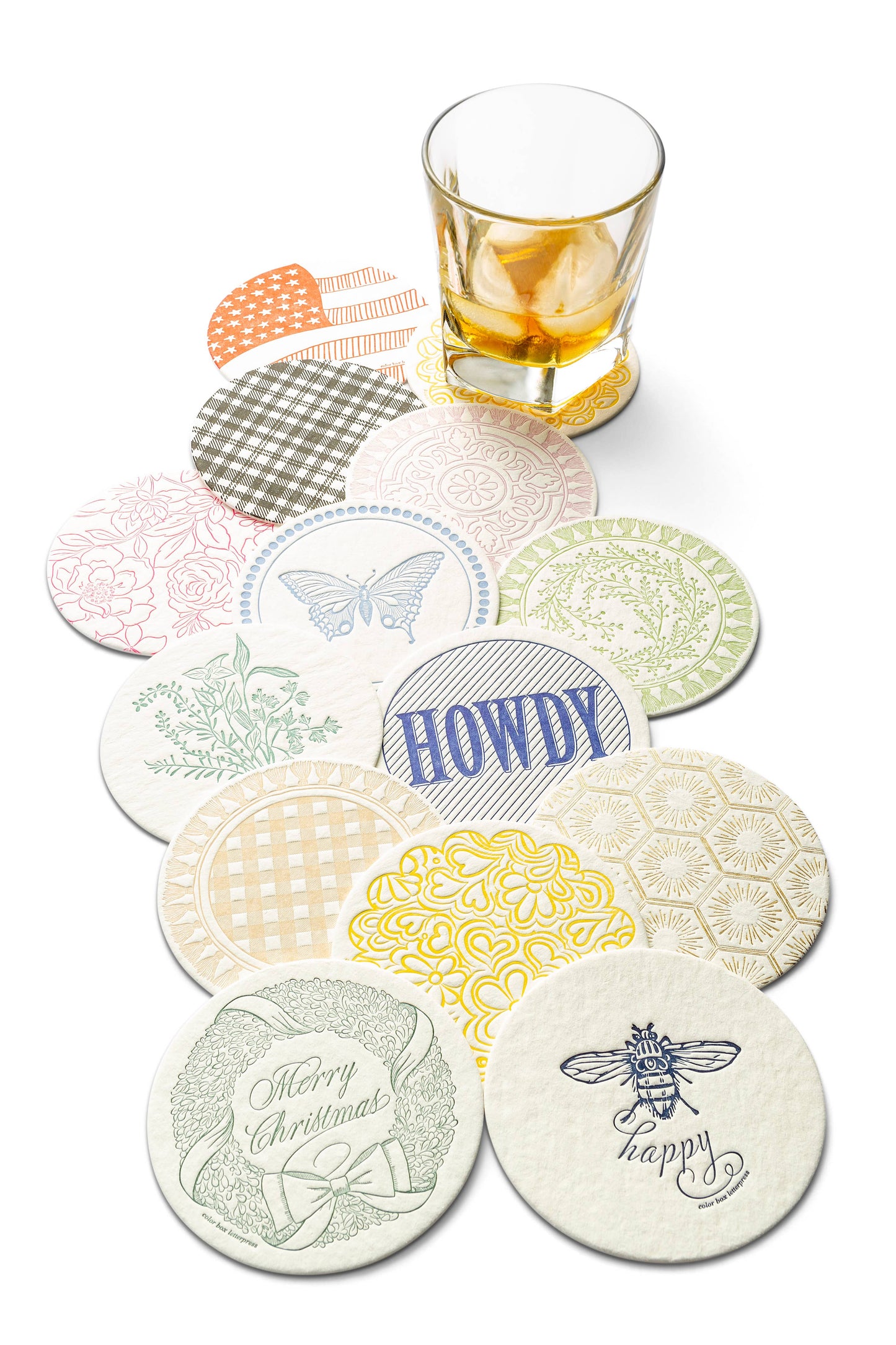 Extra Thirsty Coasters - Butterfly