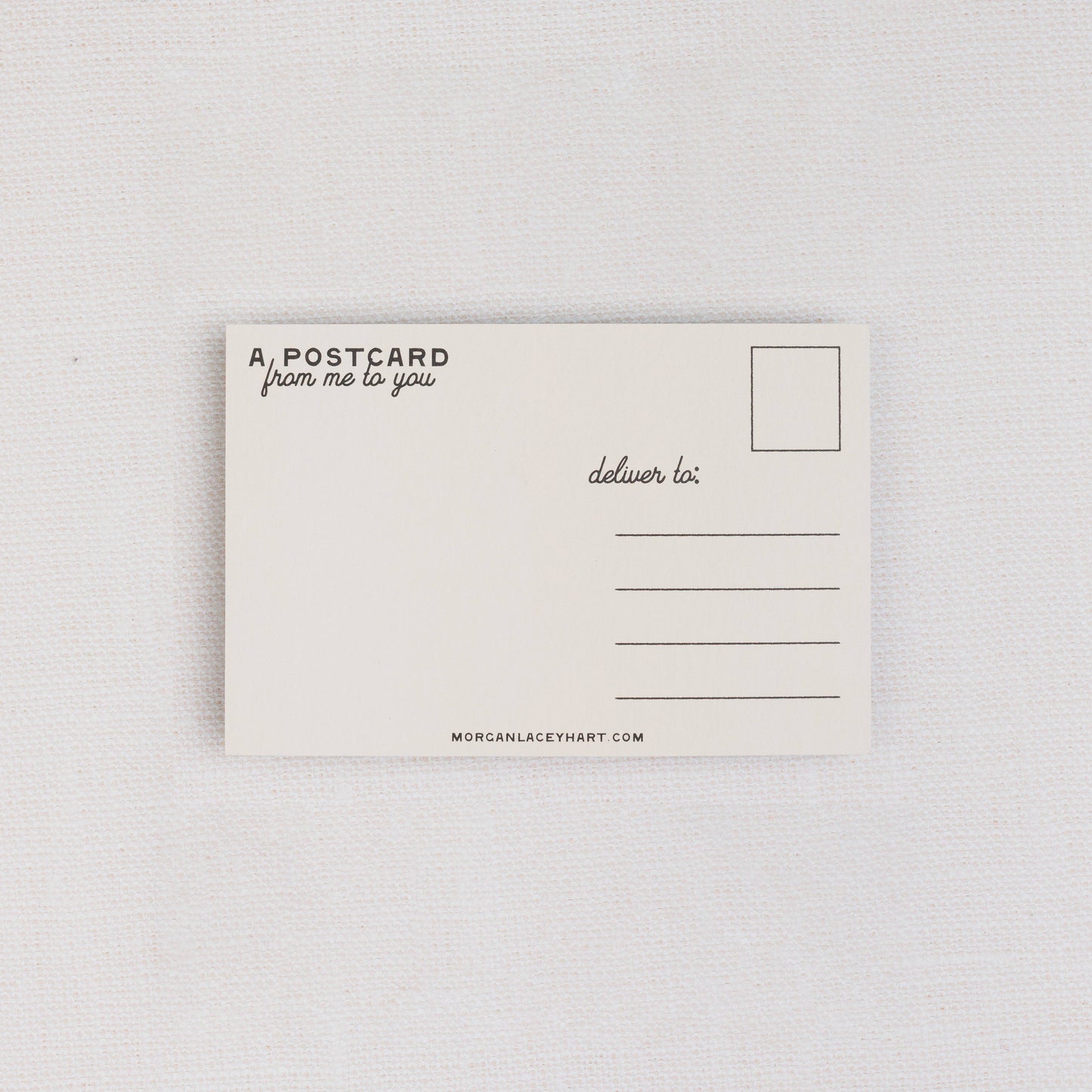Howdy Postcards: Black / Individual