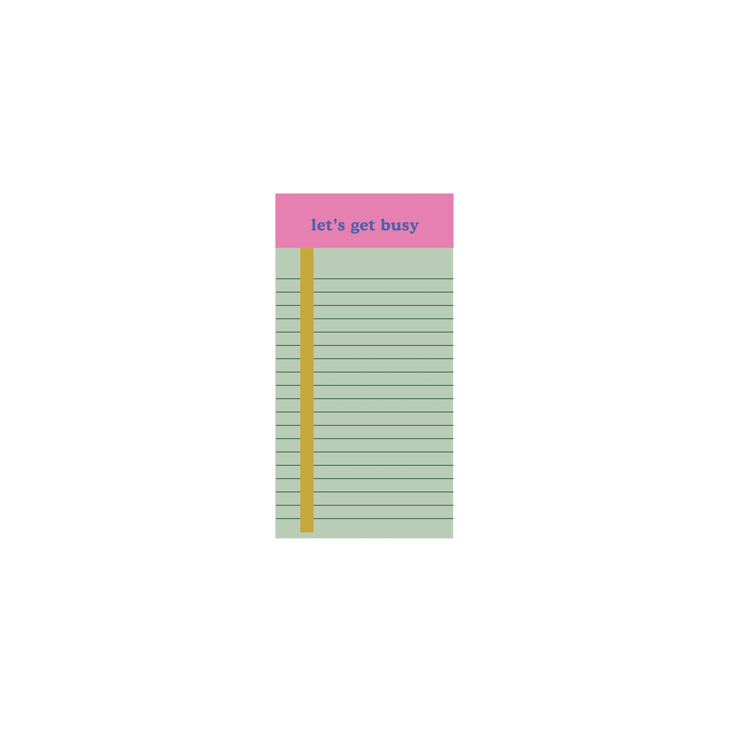 NEW! Tearaway Notepads : Another Fucking List