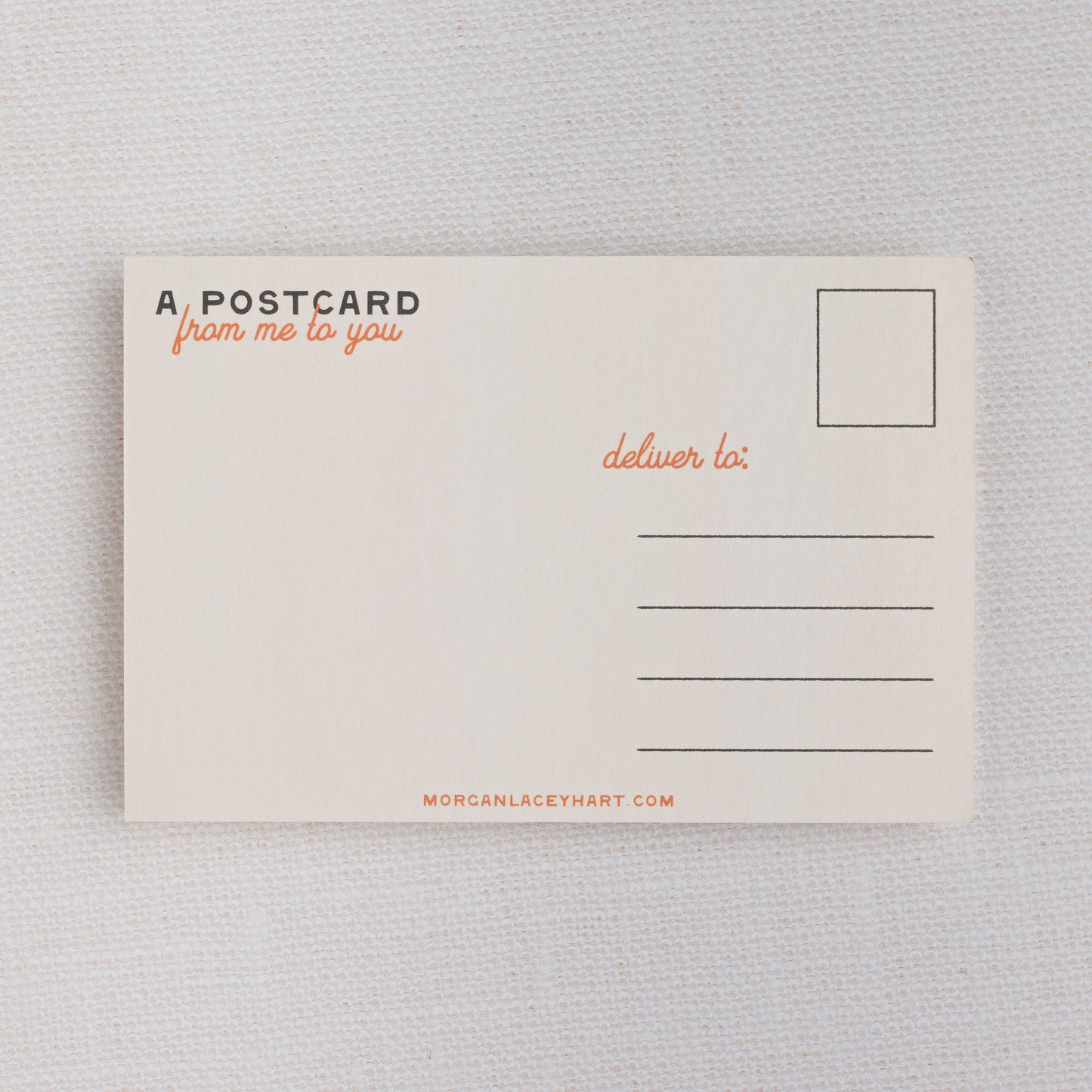 Howdy Postcards: Black / Individual