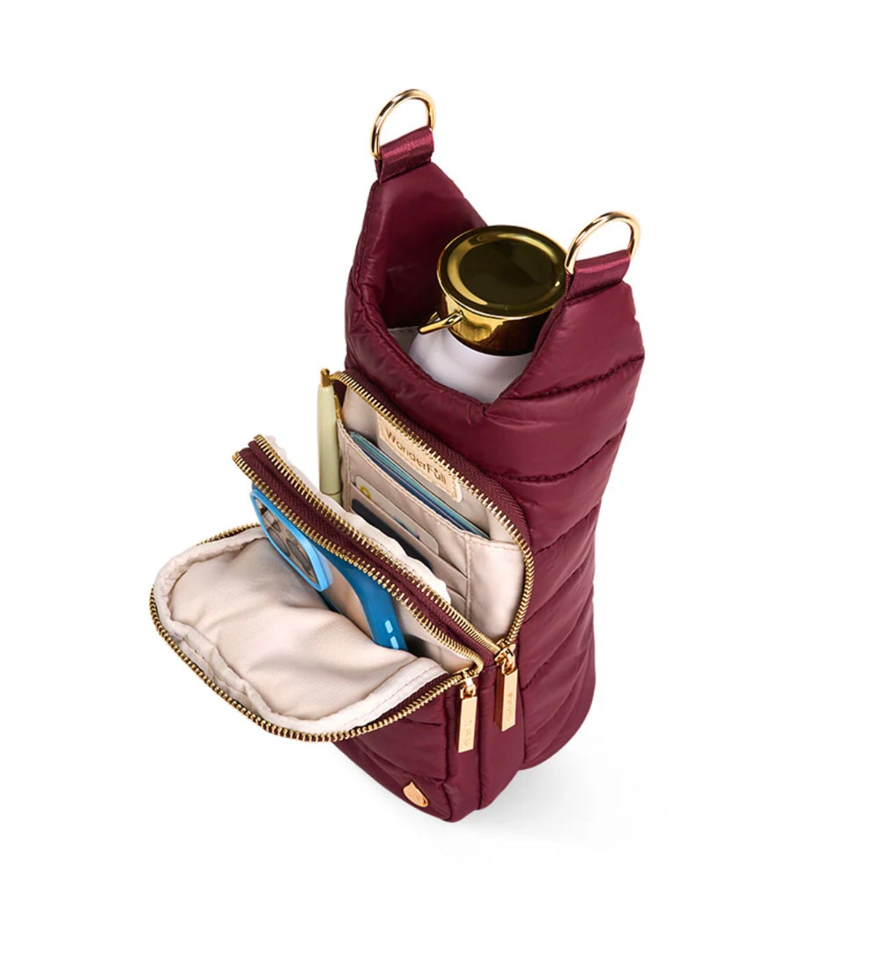 HYDROBAG WATER BOTTLE BAG - DARK CHERRY