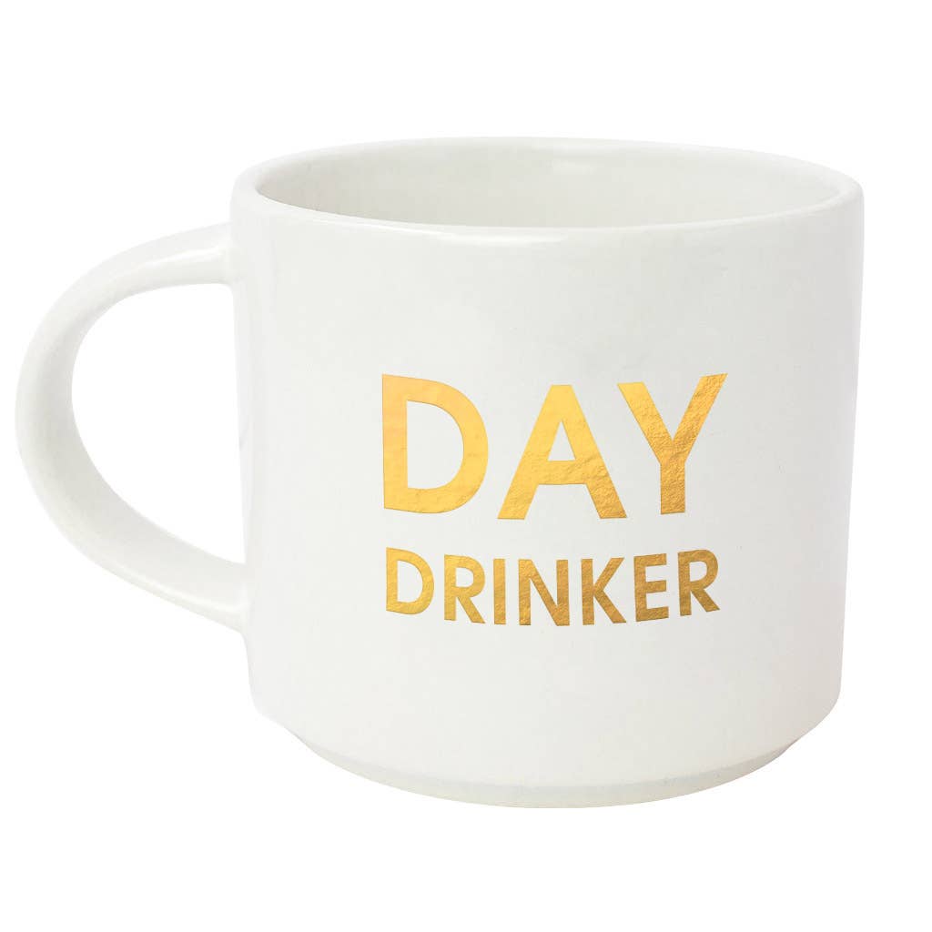 Day Drinker - Jumbo Stackable Coffee Tea Mug