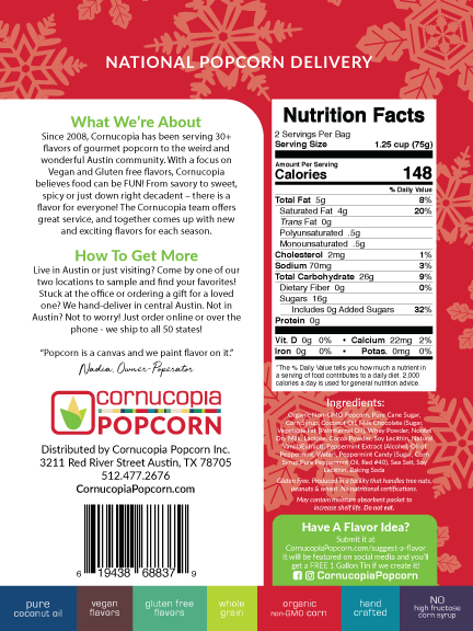 Chocolate Peppermint Bark (GF)- 10pk