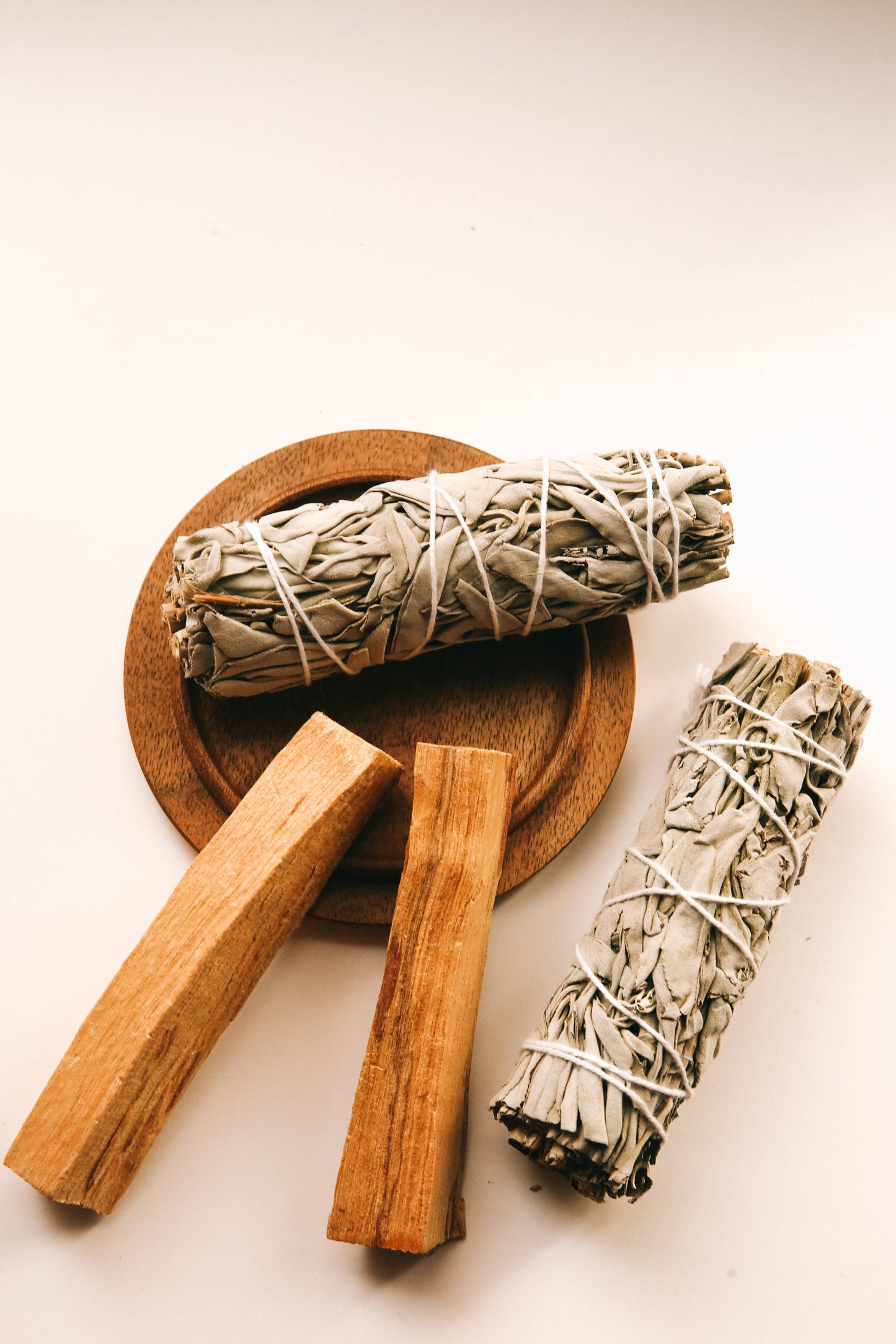 Sage Smudge + Palo Santo - Sustainably Grown Smudge Bundle: Palo Santo AND Sage