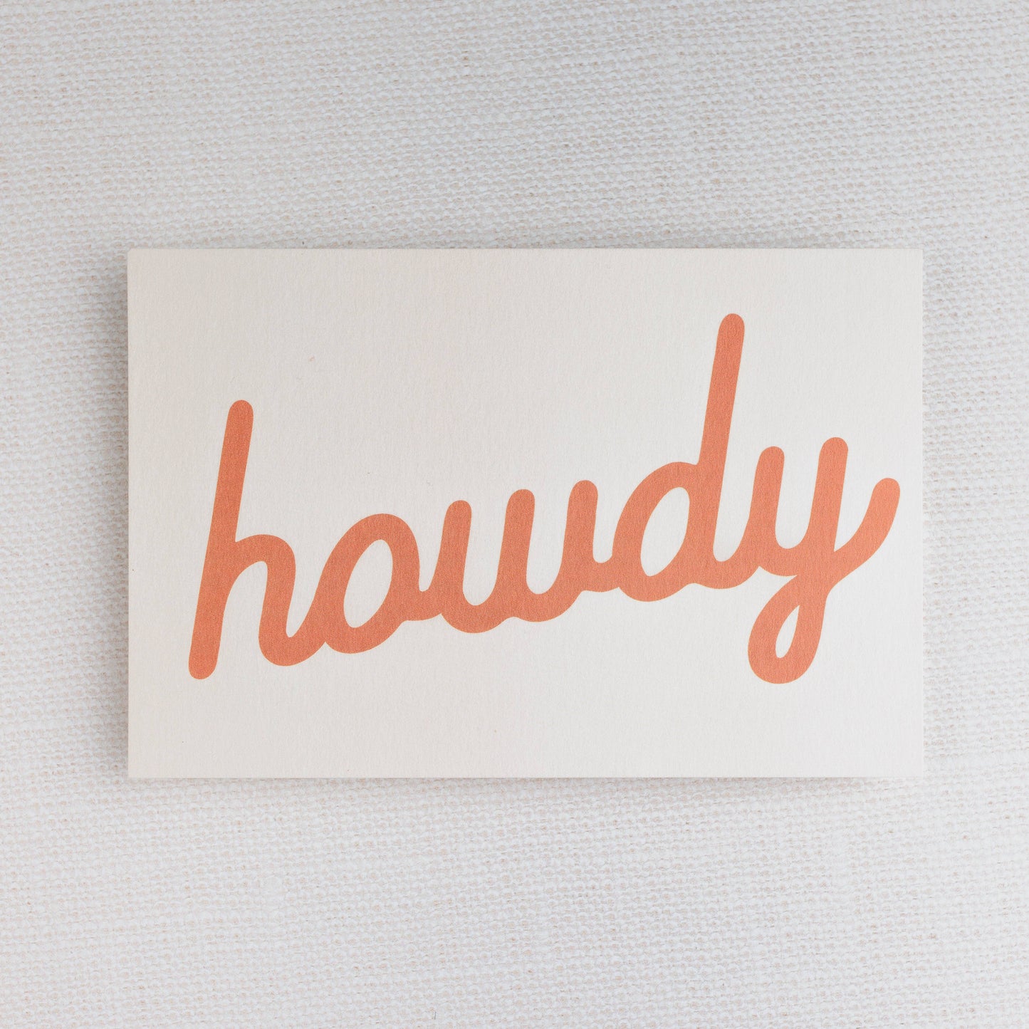 Howdy Postcards: Little of Blue / Individual