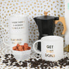 Get Shit Done - Jumbo Stackable Coffee Tea Mug