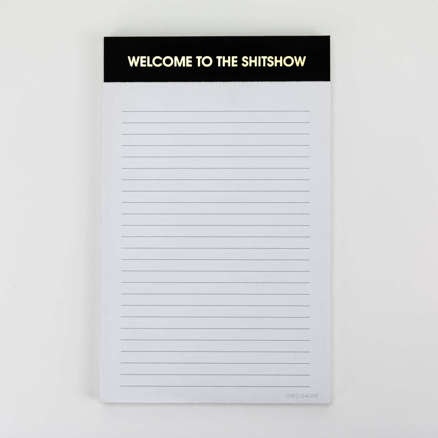 Welcome to the Shitshow Notepad - Black