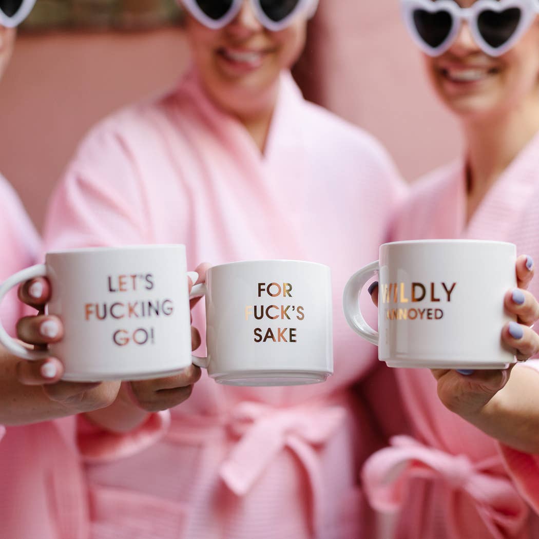 Wildly Annoyed - Jumbo Stackable Coffee Tea Mug