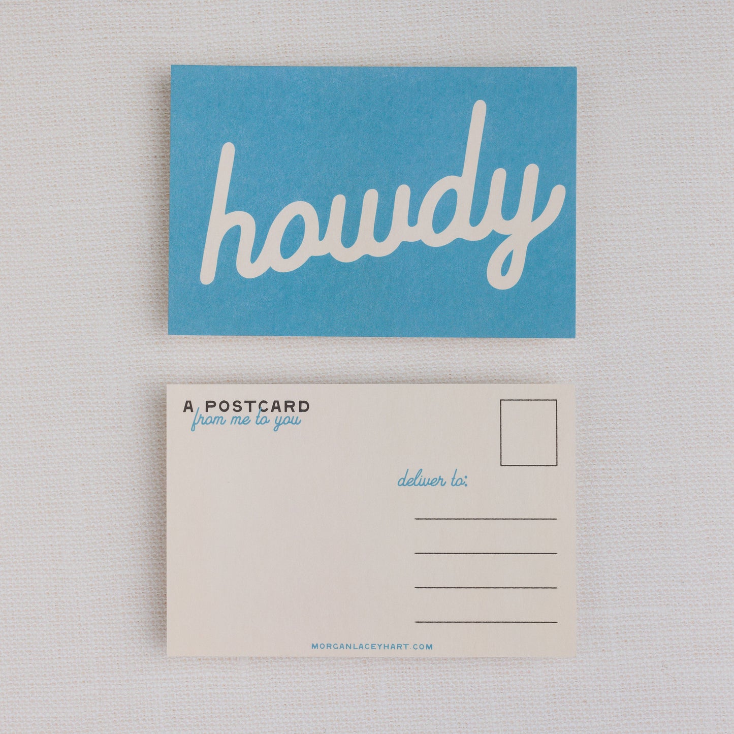 Howdy Postcards: Little of Blue / Individual