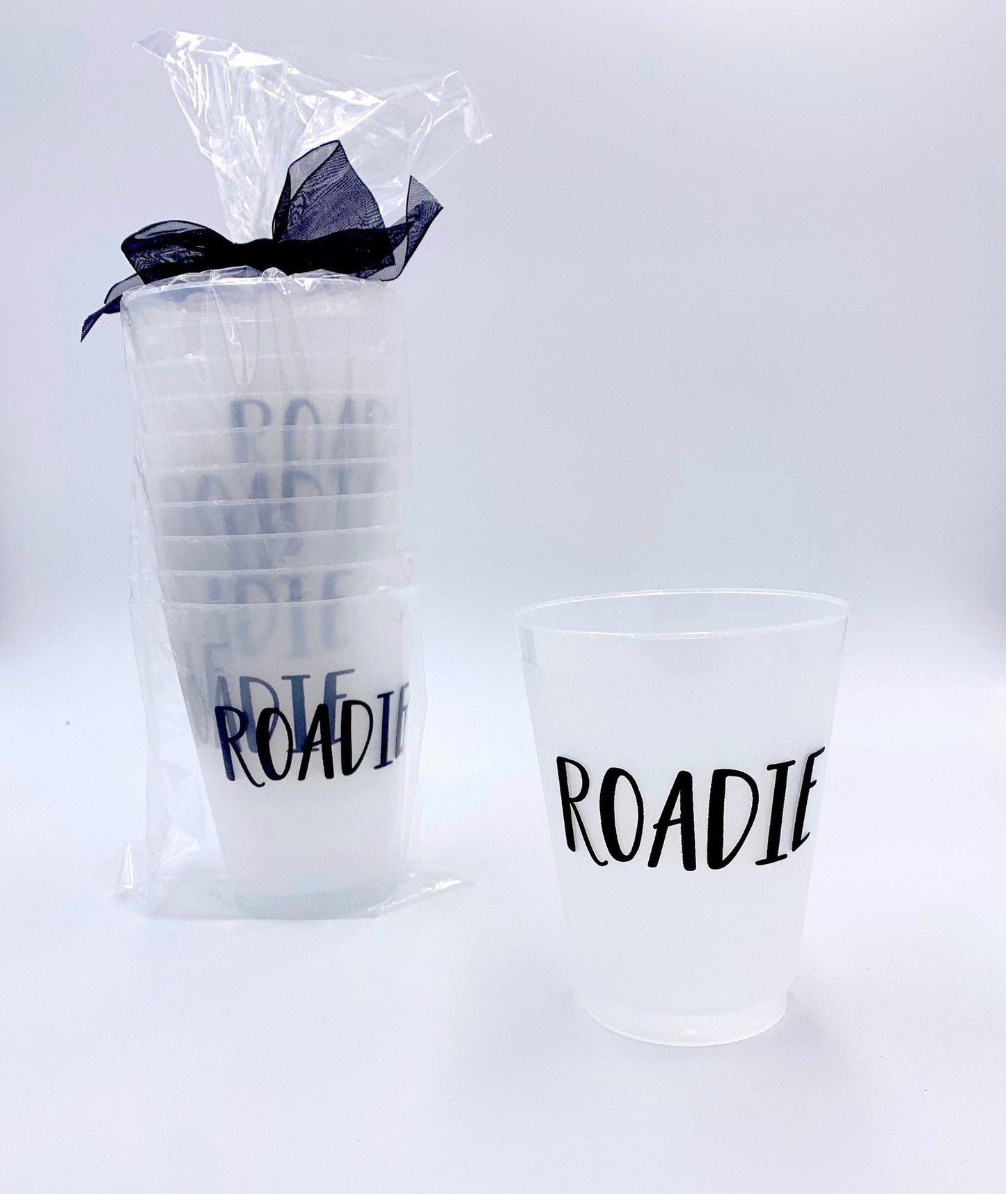 Roadie Frosted Cups: Pack of 6