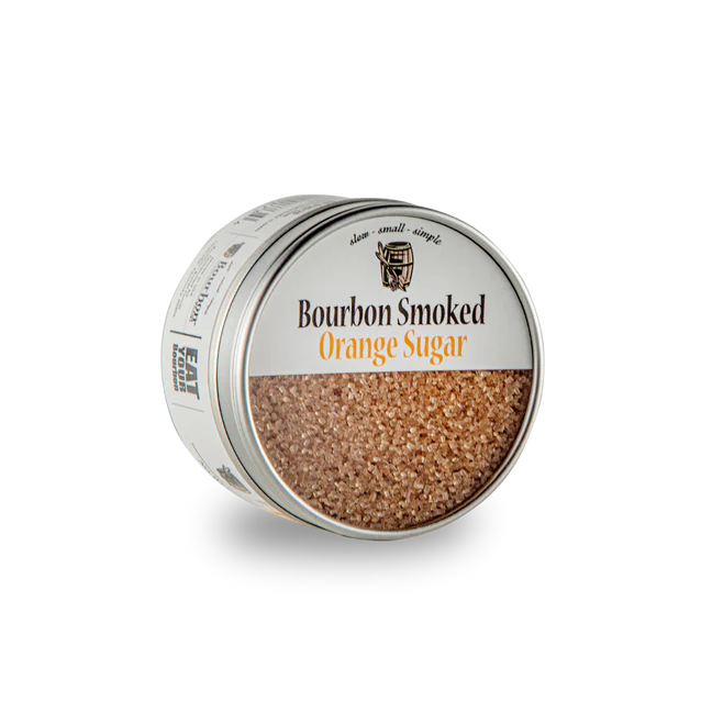 Bourbon Smoked Orange Sugar 4 oz