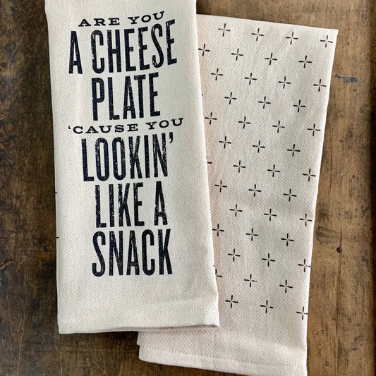 ARE YOU A CHEESE PLATE KITCHEN TOWEL