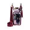 CLEAR HYDROBAG WATER BOTTLE BAG - MAROON STADIUM BAG