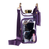CLEAR HYDROBAG WATER BOTTLE - PURPLE STADIUM BAG
