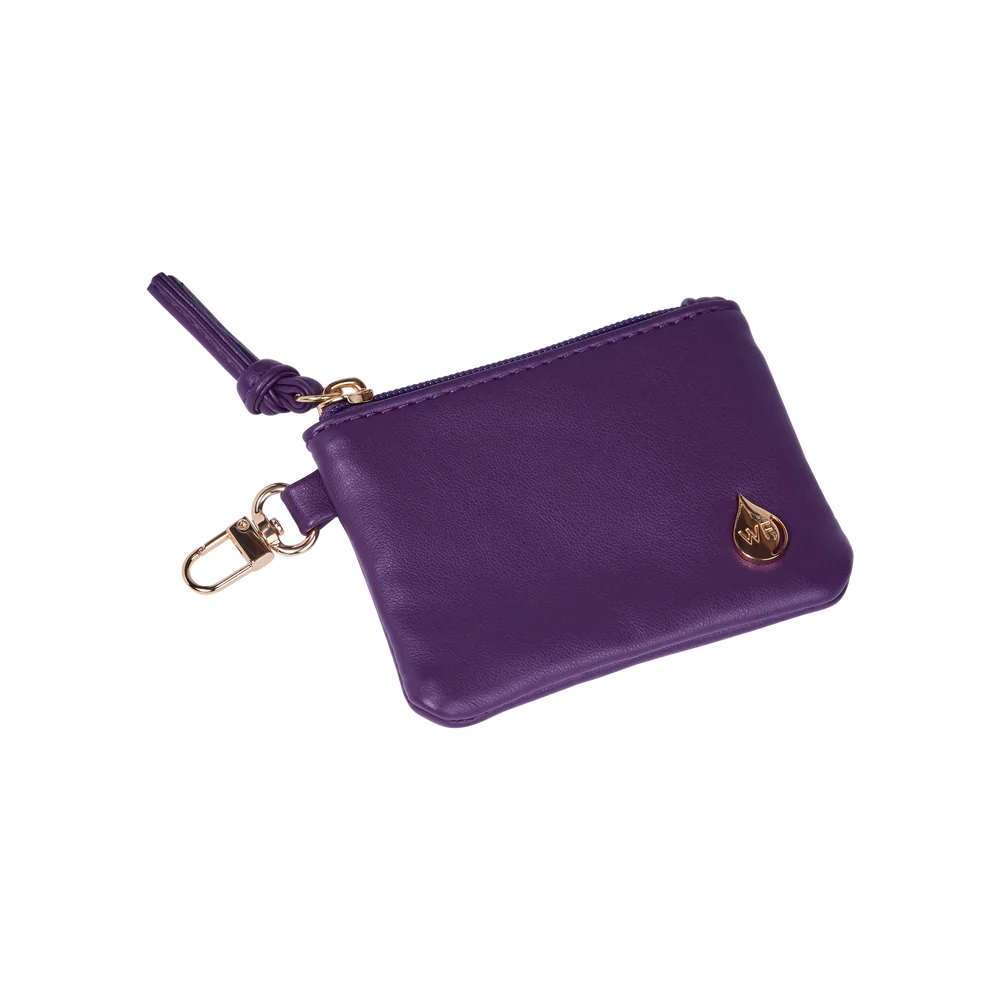 CLEAR HYDROBAG WATER BOTTLE - PURPLE STADIUM BAG