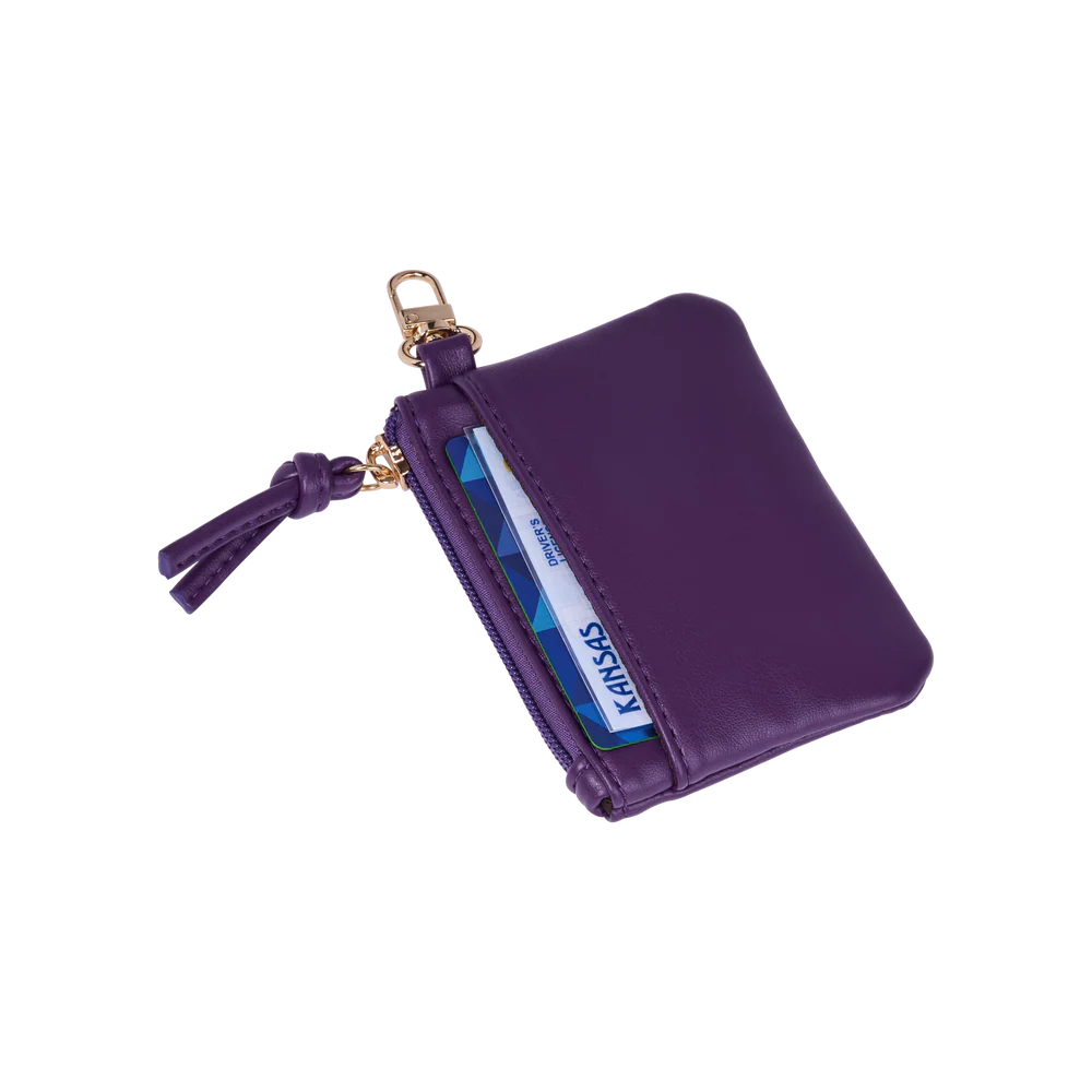 CLEAR HYDROBAG WATER BOTTLE - PURPLE STADIUM BAG