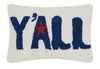 Texas Y'All Boots Hook Pillow