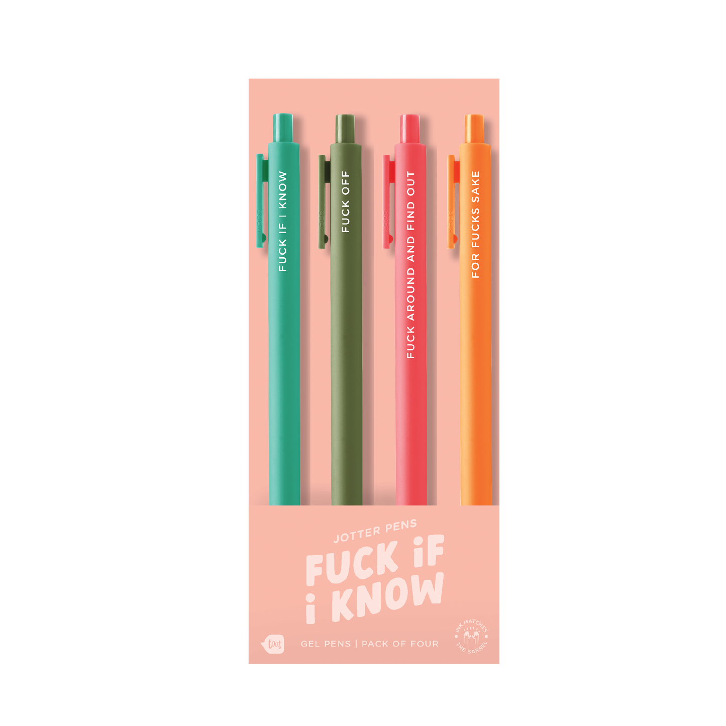 Jotter Sets 4 Pack -Dumpster Fire
