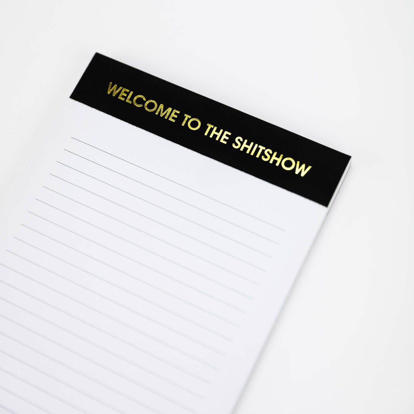 Welcome to the Shitshow Notepad - Black