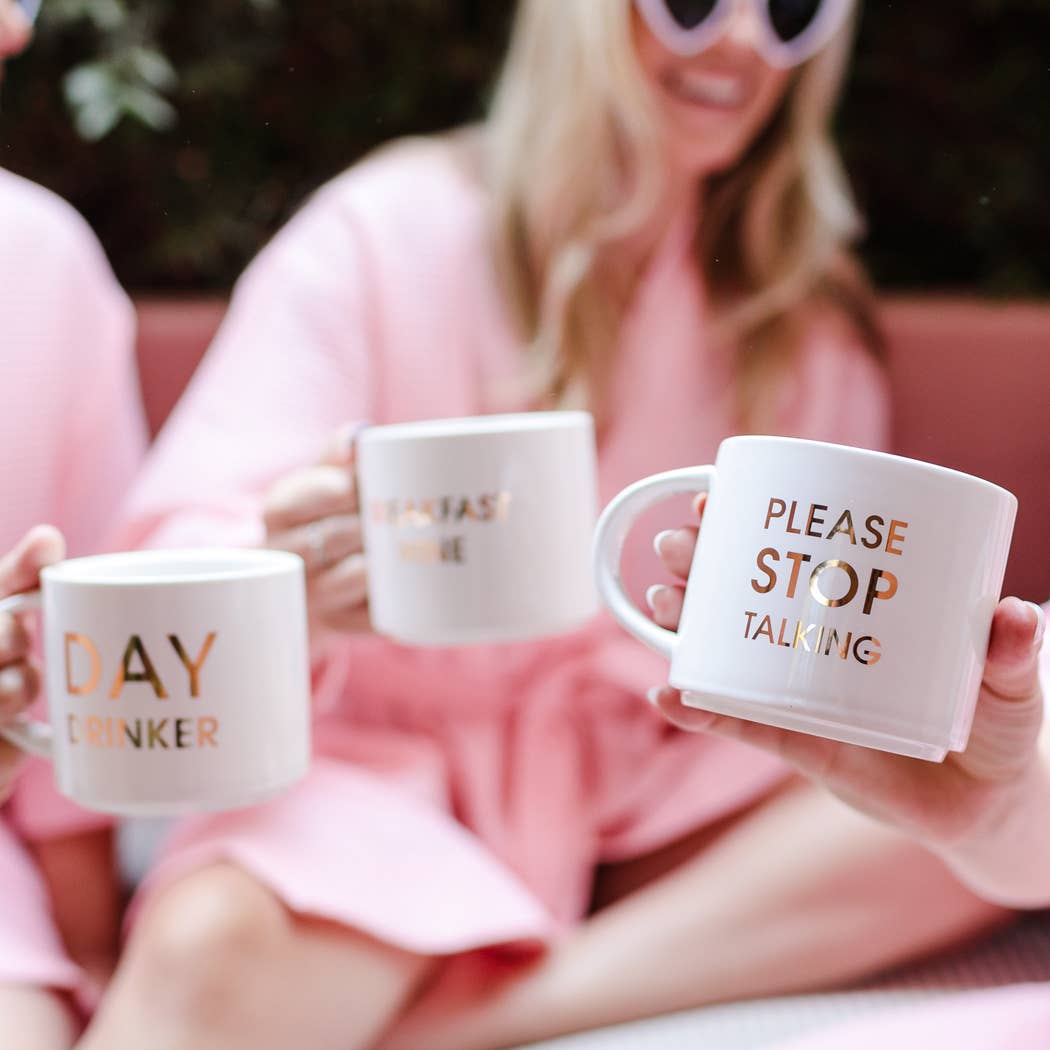 Day Drinker - Jumbo Stackable Coffee Tea Mug