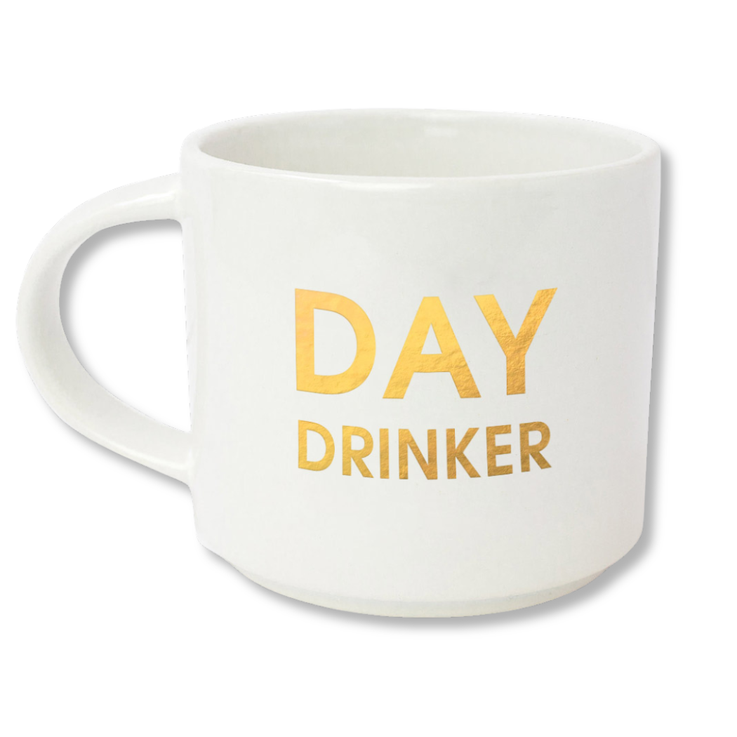Day Drinker - Jumbo Stackable Coffee Tea Mug
