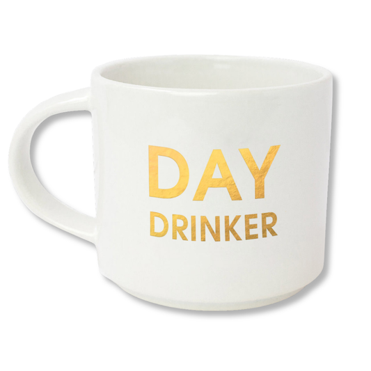 Day Drinker - Jumbo Stackable Coffee Tea Mug
