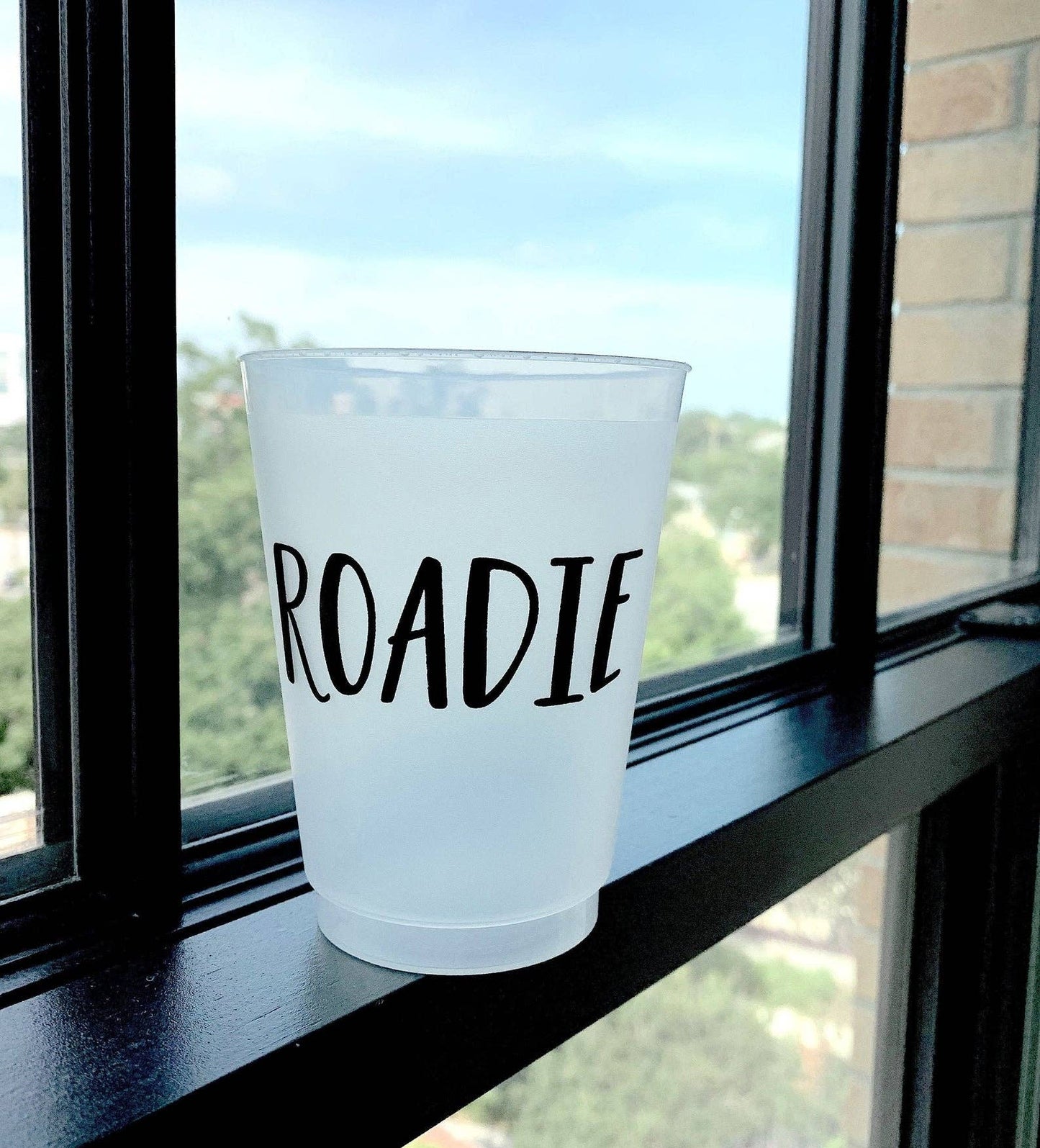 Roadie Frosted Cups: Pack of 6