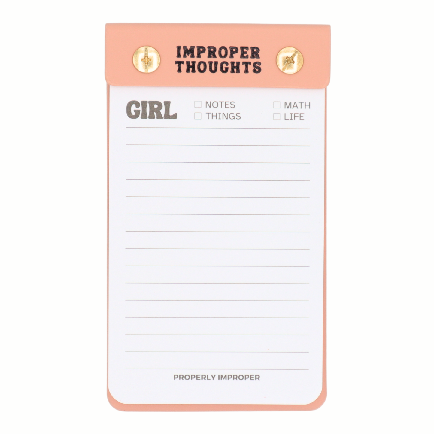 Girl Notes - Tear Off Sheet Notepad