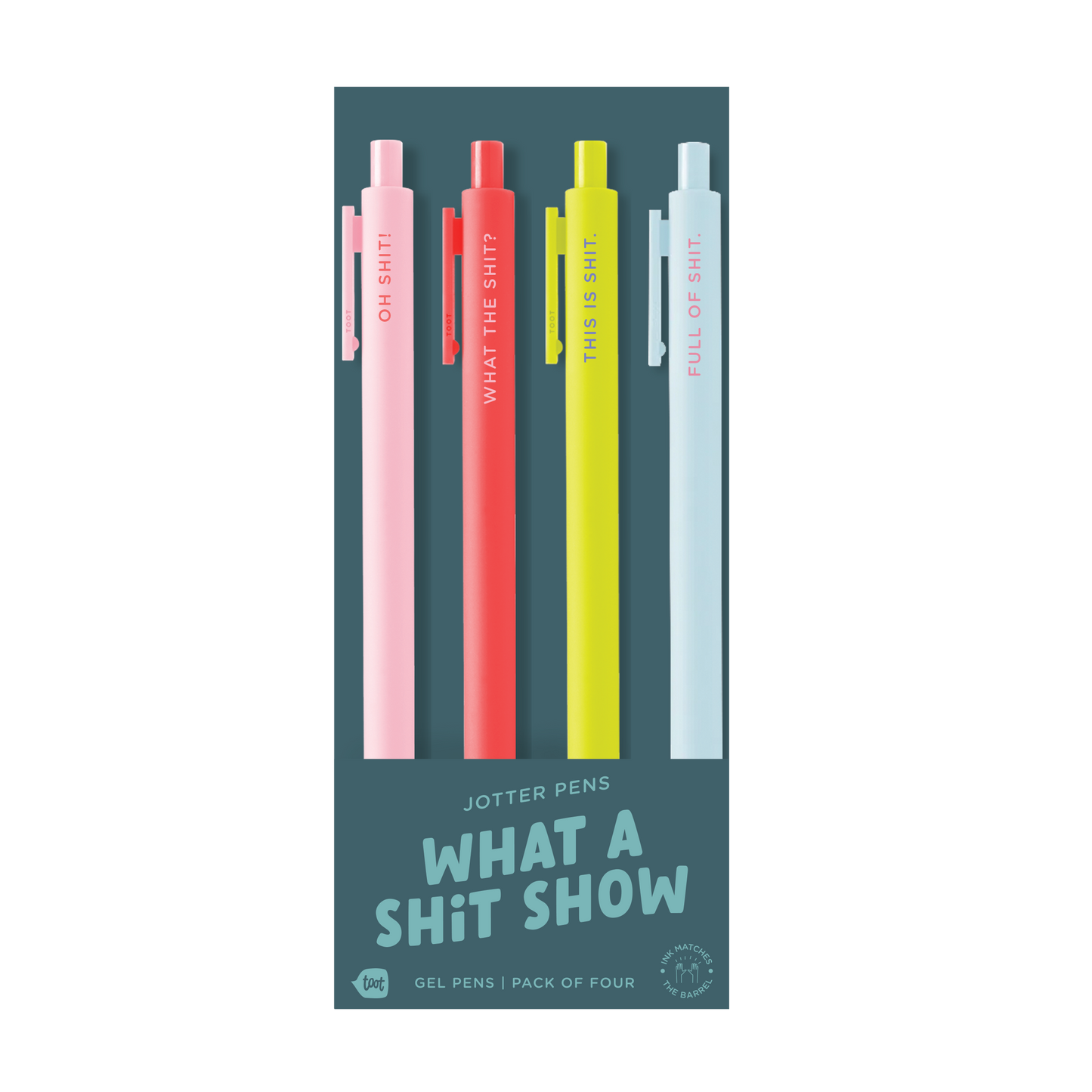 Jotter Sets 4 Pack -Dumpster Fire