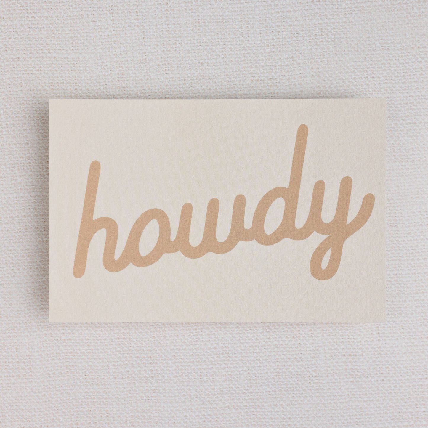 Howdy Postcards: Little of Blue / Individual