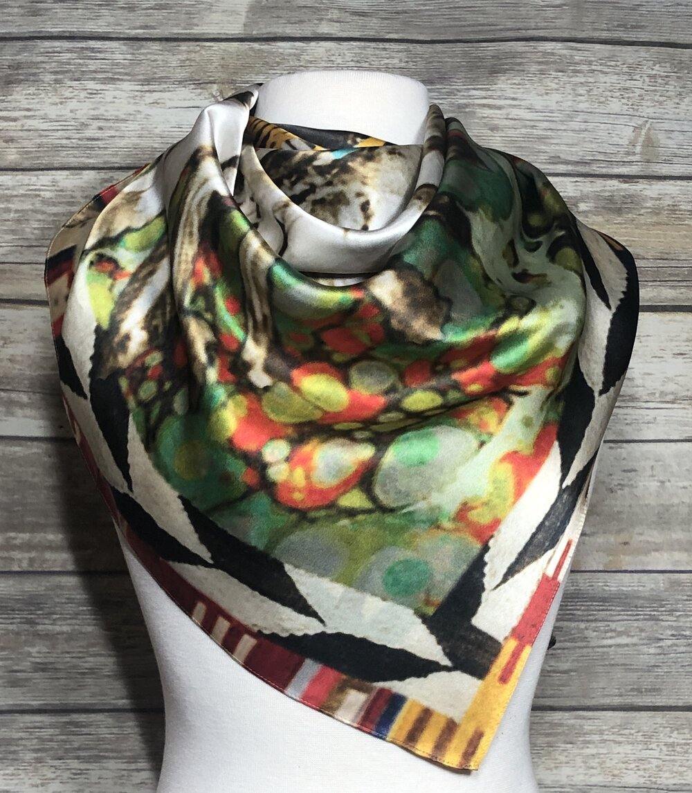 MisCHIEFious Silk Scarf - The Fort - TX