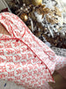 Red Toile Pajama Set: X-Large