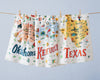 Texas Printed Kitchen Towel