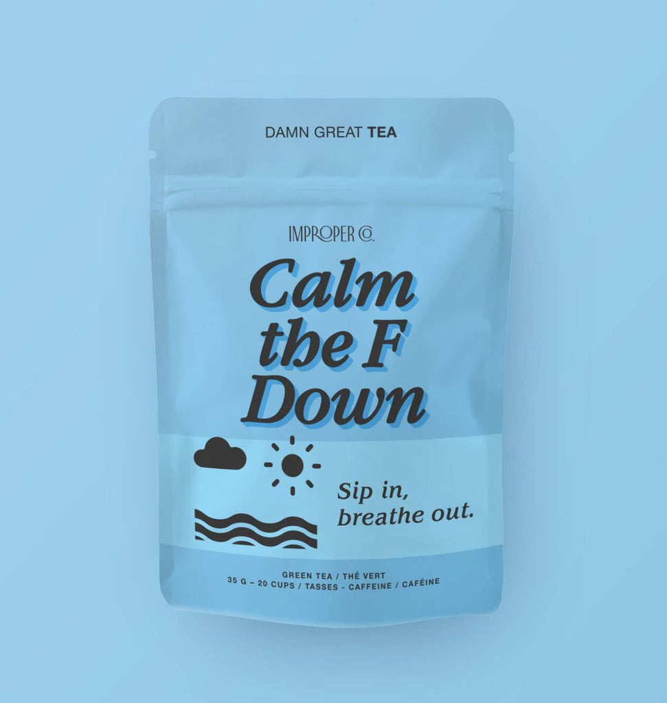 Calm the F Down Green tea