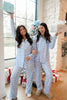 Blue Christmas - Long Pajama Set: M