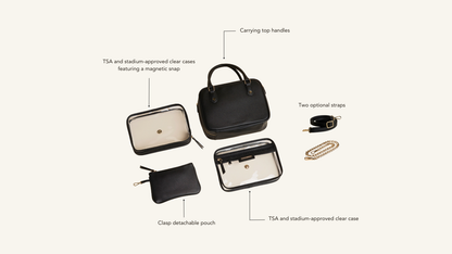 Voyager Toiletry Bag - Black