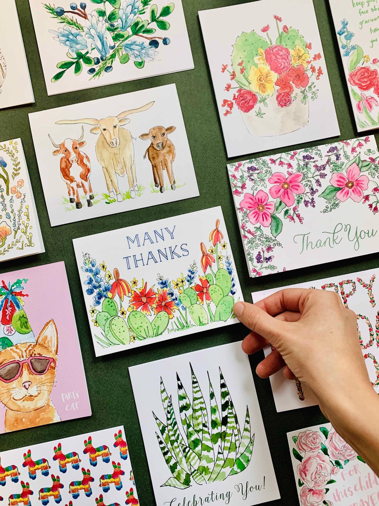 Texas State Icons: Boxed set of 8