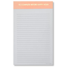 To Complete Before Happy Hour Notepad - Lined Notepad