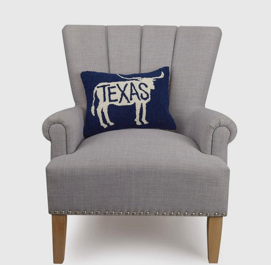 Texas Longhorn Pillow