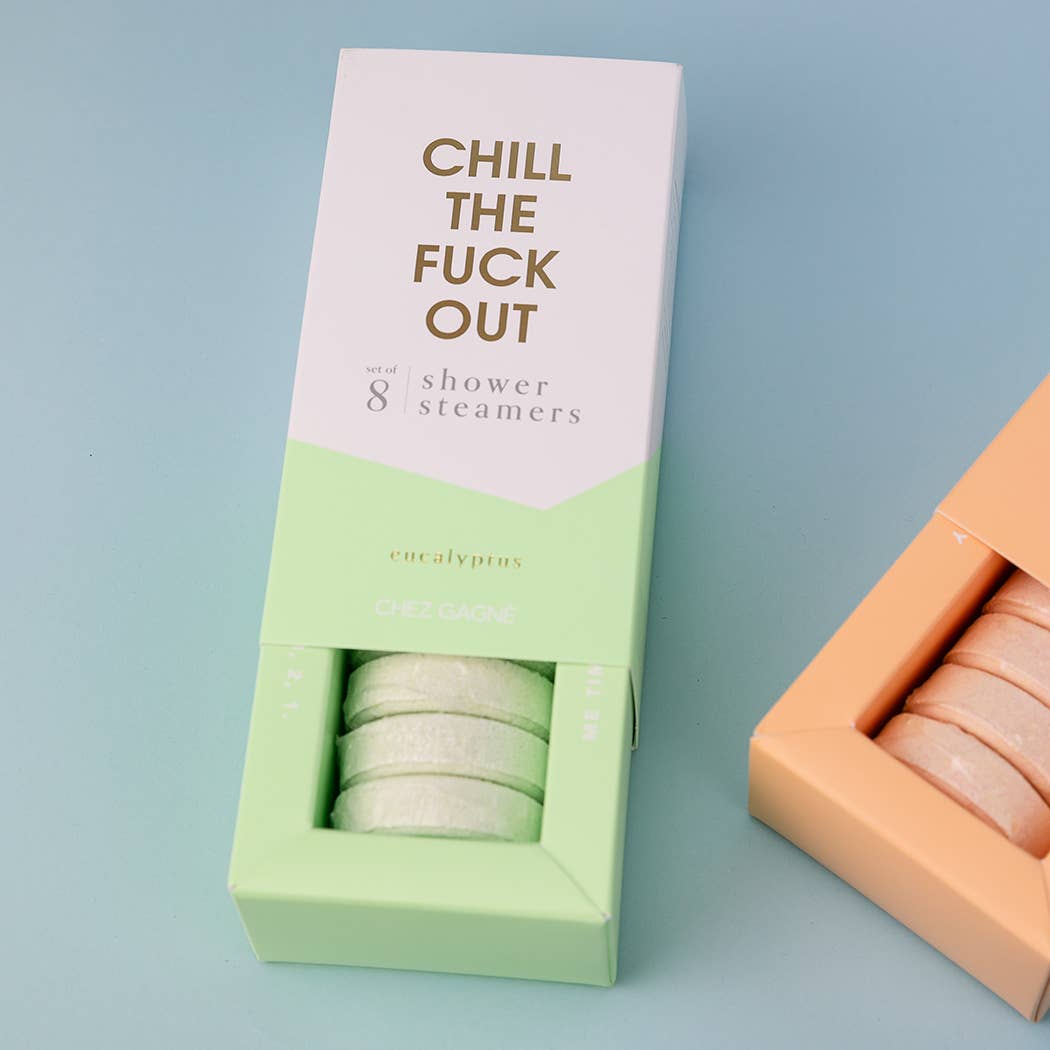 Chill The Fuck Out - Shower Steamers - Eucalyptus - Set of 8