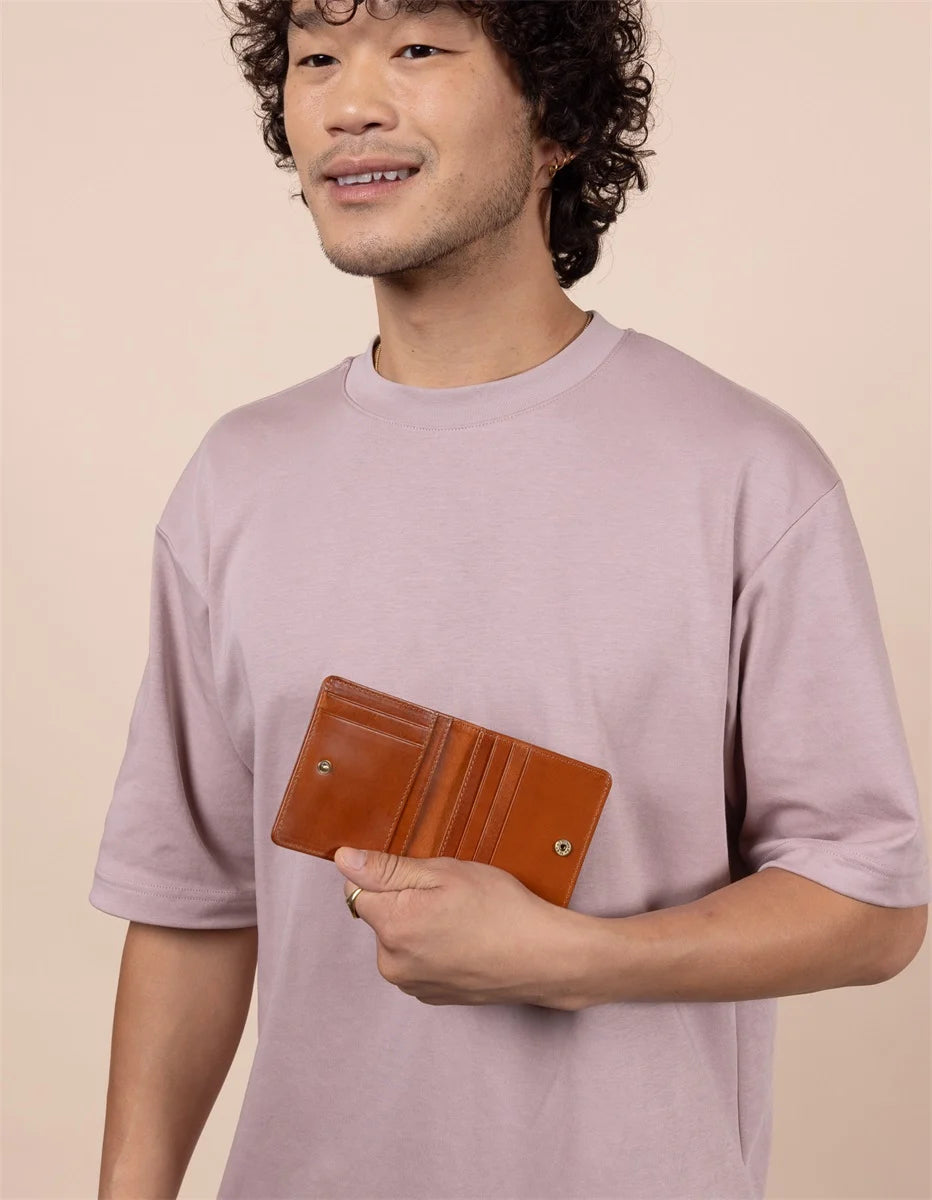 ALEX WALLET COGNAC LEATHER