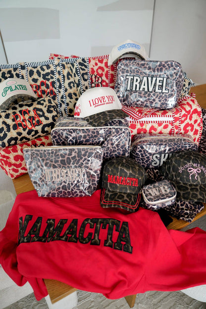 Leopard - Clear Coat Bag For Embroidery