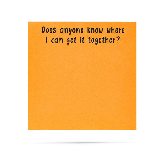 Does anyone know where I can get it together | sticky notes