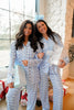 Blue Christmas - Long Pajama Set: L
