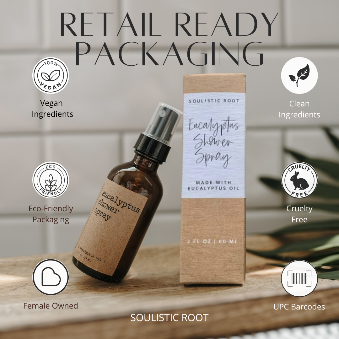 Smudge Spray | Essential Oil Room Spray w/ Amethyst Crystals: 2 oz