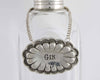 Pewter Western Decanter Tags: Bourbon