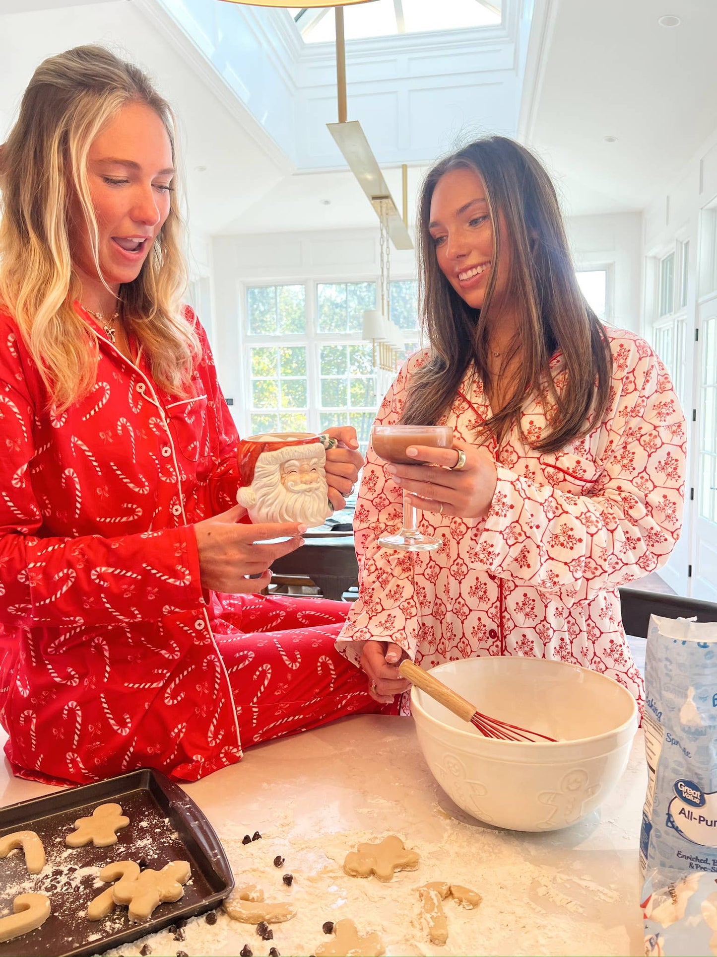 Candy Cane Pajama Set: Large