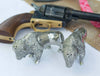 Pewter Bison Salt & Pepper Set